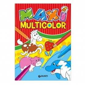 Album Da Colorare Maxi Multicolor 66110P di Giunti