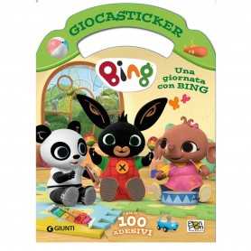 Bing Giocasticker Una Giornata con Bing 79458J di Giunti