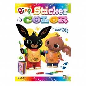 Bing Sticker & Color 79459G di Giunti