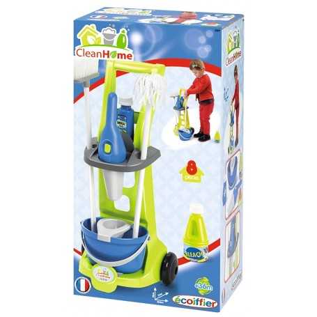 Carrello Trolley delle Pulizie Clean Home 7600001769 di Ecoiffier