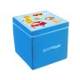 Cesto Portagiochi & Tappetino 2 in 1 Azzurro 64627 Teorema