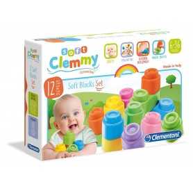 Clemmy Costruzioni Morbide Confezione 12pz 14706 Clementoni