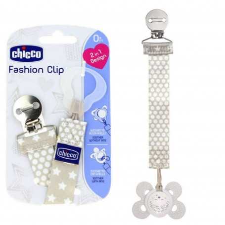Clip Salvasucchietto Fashion Clip Neutro 93413 di Chicco