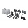 Bruder 02318 Forche Cesta e Verricello 3a+ Accessori