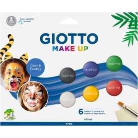 Giotto Make Up 6 Ombretti Cosmetici per Bambini Colori Classici F476200 Fila