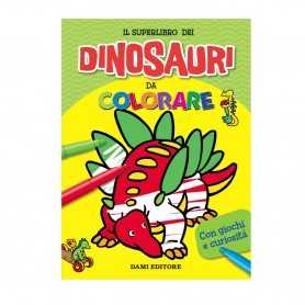 Il Super Libro Dei Dinosauri Da Colorare 70705V di Giunti