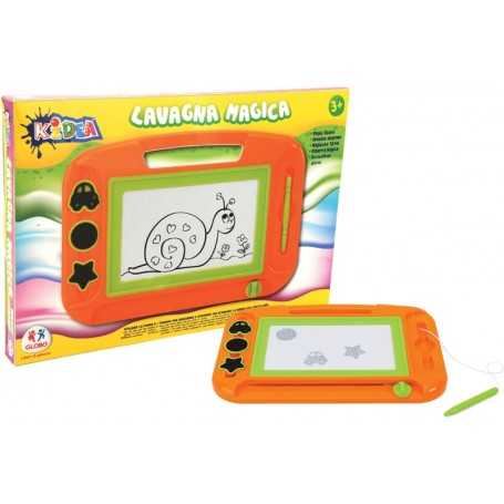 Lavagna Magica Kidea con Timbri 37496 Globo