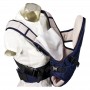 Marsupio Neonato fino a 12 kg Abbraccio Plebani 47 Blu 3 Mesi+