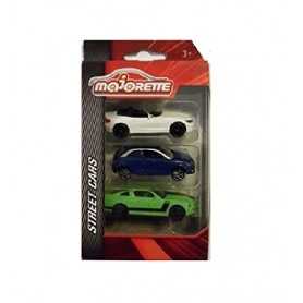 Modellino Majorette 3pz Street Cars 212052270 Simba