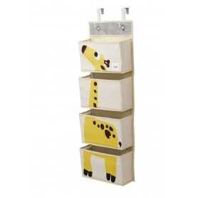 Organizer da Muro con Ganci Giraffa Giallo 3 Sprouts