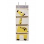 Organizer da Muro con Ganci Giraffa Giallo 3 Sprouts