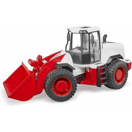 Bruder 03410 Ruspa Gommata Articolata Rosso 2 Anni+