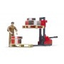 Bruder 62210 UPS Set Logistica Trasporto BWorld 4 Anni+