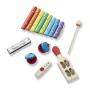 Strumenti Musicali in Legno Xilofono, Kazoo, Castagnole, Armonica a Bocca e Campanelli 11318 Melissa & Doug 3 Anni+