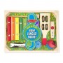 Strumenti Musicali in Legno Xilofono, Kazoo, Castagnole, Armonica a Bocca e Campanelli 11318 Melissa & Doug 3 Anni+