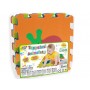 Tappetino Puzzle Animaletti 9 pezzi 32x32 cm 72475 Teorema