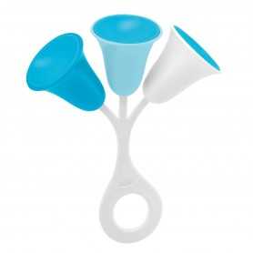 Chicco Tulipano Sonoro Azzurro Sonaglio 2320 3 Mesi+