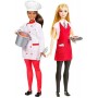 Barbie Cuoca e Cameriera Bambole FCP66 Mattel