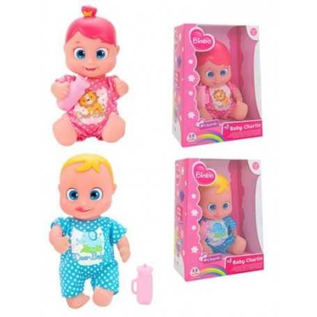 Bambola Bimbo 18cm Baby Charlie Vestiti Assortiti 39193 Globo 10m+
