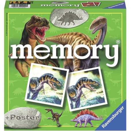 Memory Dinosauri 22099 Ravensburger 4a+ 2-8 Giocatori