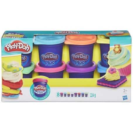 Play-Doh Vasetti 8pz da 28gr 224gr totale A1206EU6 Hasbro 2a+