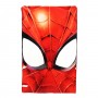 Plaid Spiderman 100x150cm 4175 Black Colore Rosso Marvel