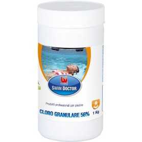 Cloro Granulare per Piscina 56% 1 Kg 59004 Bestway