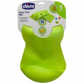 Chicco Bavaglino Rigido Con Tasca 6m+ Verde 163023