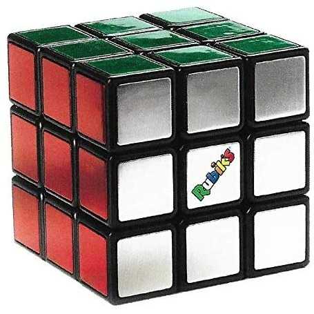 Cubo di Rubik's Metallic 3x3 Rubik's Cube Originale Edizione Limitata 40°anno 8a+