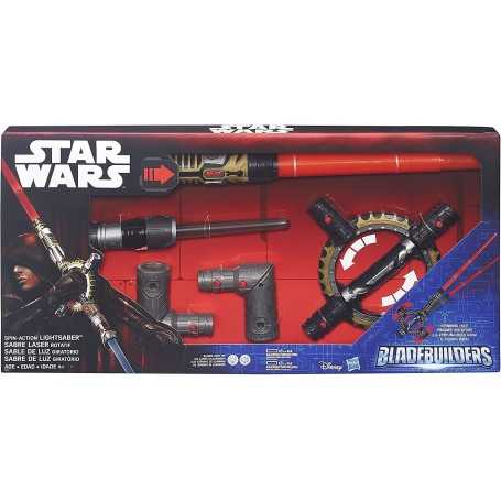 Star Wars Spada Laser Bladebuilders Spinning Spin-Action Rotatif B8263EU4 Hasbro 4a+