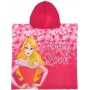 Poncho Mare Principesse Princess Disney Bambina 50x50cm ER1942 Fucsia
