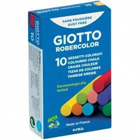 Giotto Gessi Colorati Robercolor 538900 10pz Giotto