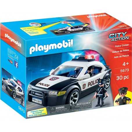 Playmobil City Action 5673 Auto della Polizia 4 Anni+