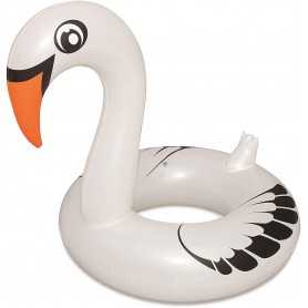 Salvagente Cigno Bianco Gonfiabile Bestway 165x117cm 36124
