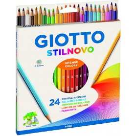 Giotto Stilnovo 24 Pezzi Pastelli Colorati F256600 Fila