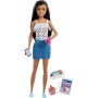 Barbie Skipper Babysitter Bambola Latina con Cellulare e Biberon FXG92 Mattel 3 Anni+