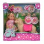 Evi Love Dog Sitter con Cuccioli 12cm 105733072 Simba