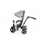 Triciclo Passeggino Reclinabile e Reversibile Carlitto 3in1 Grey Melange 31006020083 Kikka Boo