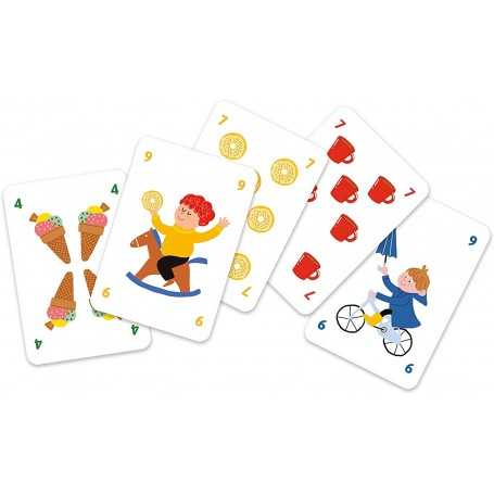 Carte Gioco Bambini Carte Junior Scopa e Briscola Semplificate 16173  Clementoni 5 Anni+