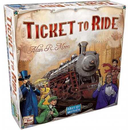 Ticket To Ride Gioco da Tavolo Versione Italiana Asmodee 8510 8a+