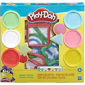 Play-Doh Forme Divertenti e 6 Colori di Pasta da Modellare Hasbro 3a+