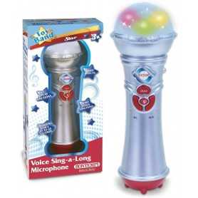 Microfono Giocattolo Per Bambini con Luci e Suoni 412720 Bontempi 3a+