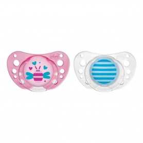 Chicco Ciuccio Caucciù PhysioForma Air 16-36m Rosa 7502511 2pz