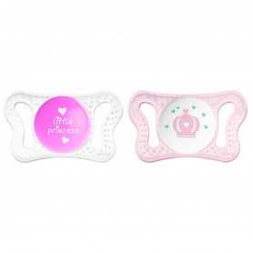Chicco Ciuccio Silicone PhysioForma Micrò 0-2m Rosa 7512111 2pz Neonato Colori Assortiti
