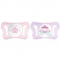 Chicco Ciuccio Silicone PhysioForma Micrò 0-2m Rosa 7512111 2pz Neonato Colori Assortiti