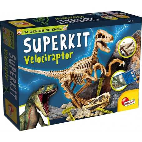 Dinosauro da Scavare Velociraptor 80632 Lisciani 7a+