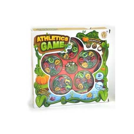 Gioco Pesca Gara di Pesca con 5 Vasche 30 Pesci e 4 Canne DG 3a+