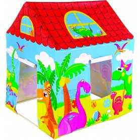 Tenda per Bambini Casetta Gioco Animali 102x76x110cm 097016