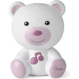 Chicco Gioco Luce Notte Orsetto Dreamlight Rosa First Dream 98301 0m+