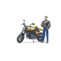 Bruder 63053 Moto Ducati Scrambler Full Throttle con Motociclista 4a+